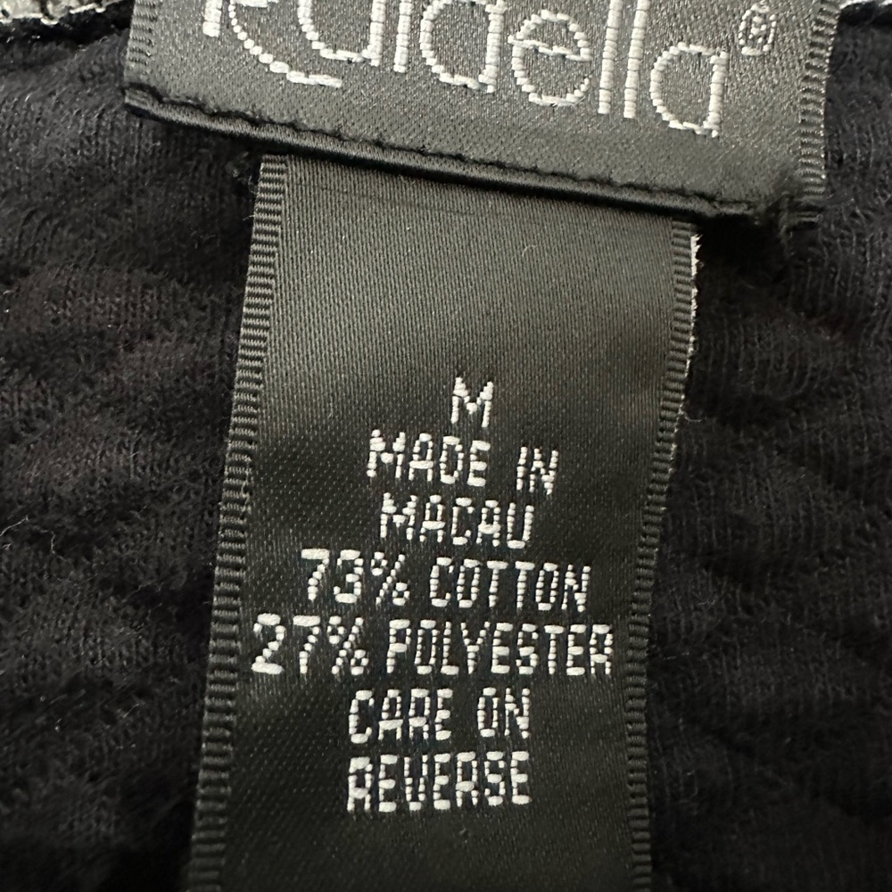 Vintage Rafaella Women’s Quilted Full Zip Sweater Jacket Size Medium - Picture 2 of 11